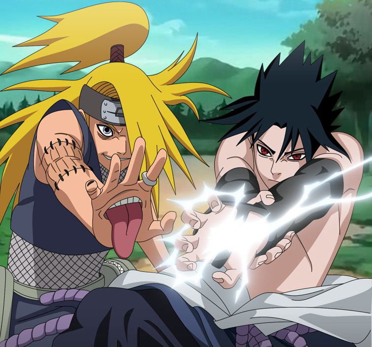 Naruto Shippuden Vs Sasuke. Deidara vs. Sasuke