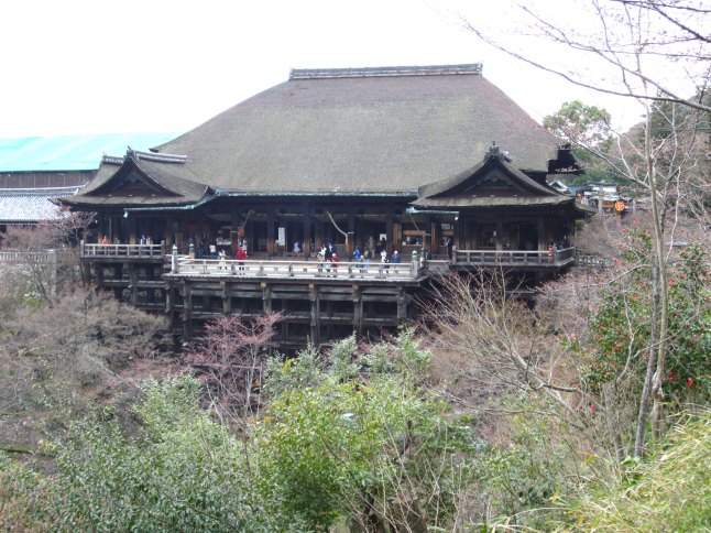 Main hall of Kiyomizu-dera